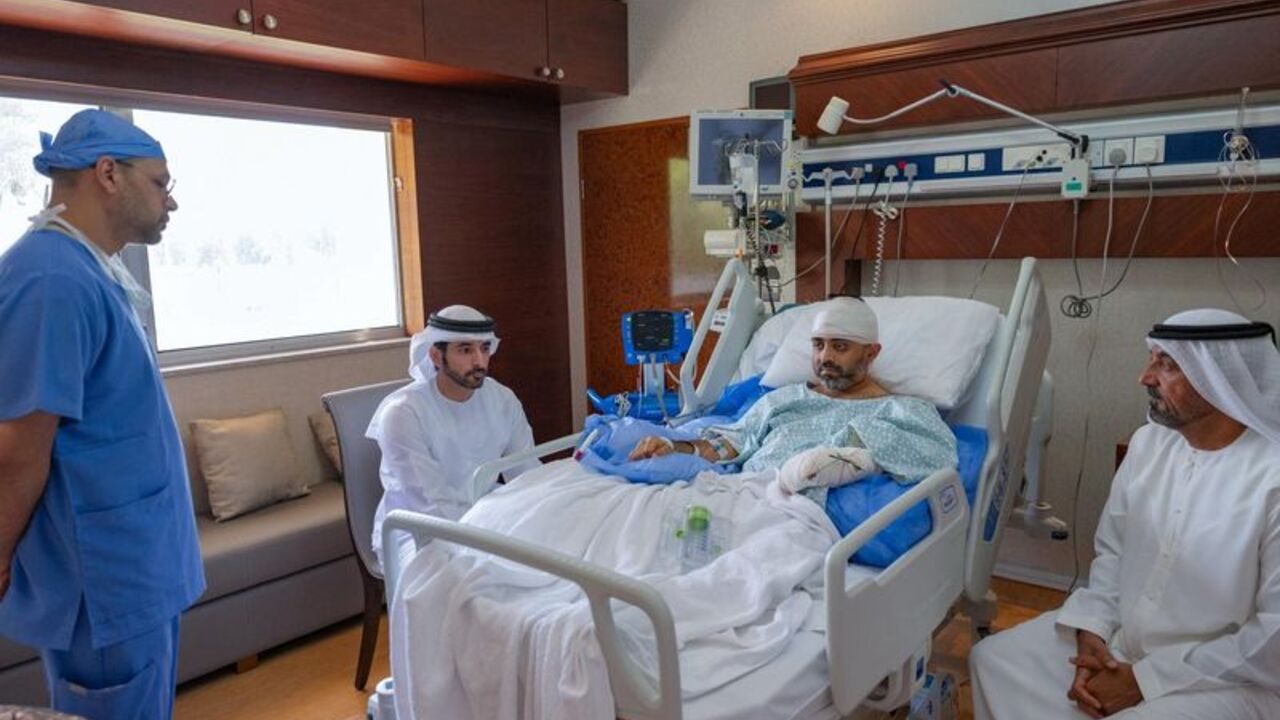 Crown Prince of Dubai meets Captain Smit Machchhar in UAE