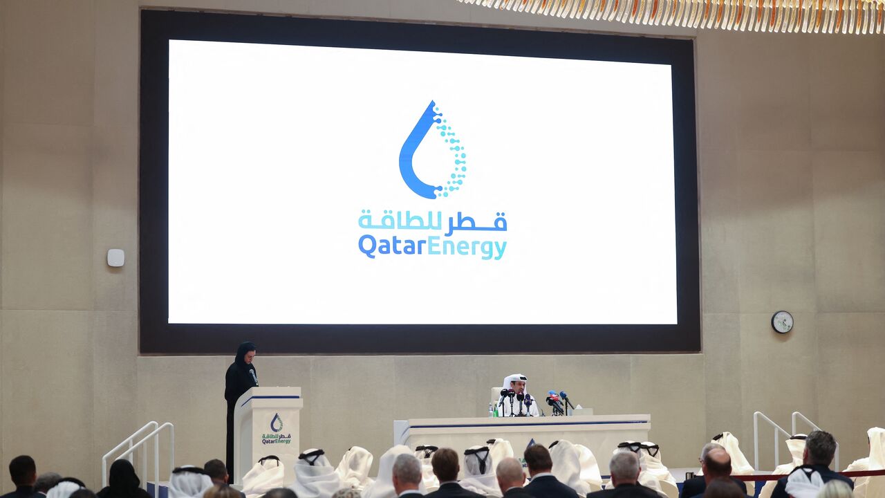Qatar's Energy Minister and CEO of QatarEnergy Saad Sherida al-Kaabi speaks during a press conference in Doha, on June 22, 2026. 