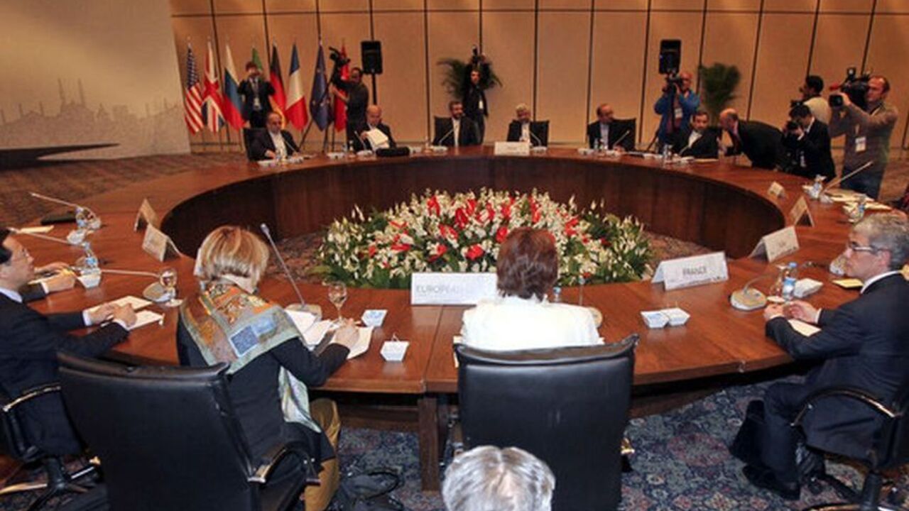 European Union foreign policy chief Catherine Ashton attends a news conference after a meeting European Union foreign policy chief Catherine Ashton and Iran's chief negotiator Saeed Jalili attend a meeting in Istanbul April 14, 2012. Iran and world powers discussed Tehran's controversial nuclear programme for the first time in over a year on Saturday and, in what Western diplomats called a constructive development given their low expectations, agreed to meet again next month. Ashton, who has headed negotiations for the six international powers including the U.S. and Russia, told a news conference aft