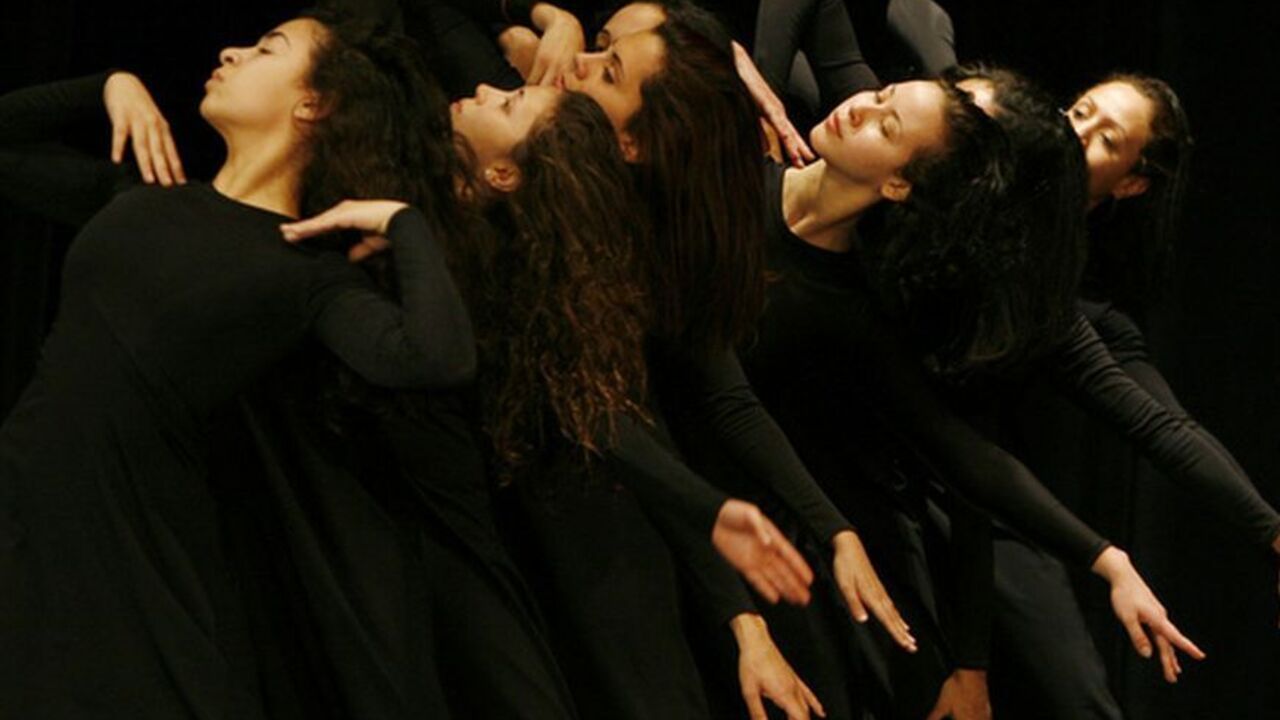 Performers rehearse for a performance called "Qasem Amin's Women" at a theatre in Cairo Performers rehearse for a performance called "Qasem Amin's Women" at a theatre in Cairo February 10, 2010. Qasem Amin was an Egyptian jurist and an early advocate of women's rights in Egyptian society in the early 19th century. The play begins its run on February 14. REUTERS/Asmaa Waguih (EGYPT - Tags: SOCIETY ENTERTAINMENT)