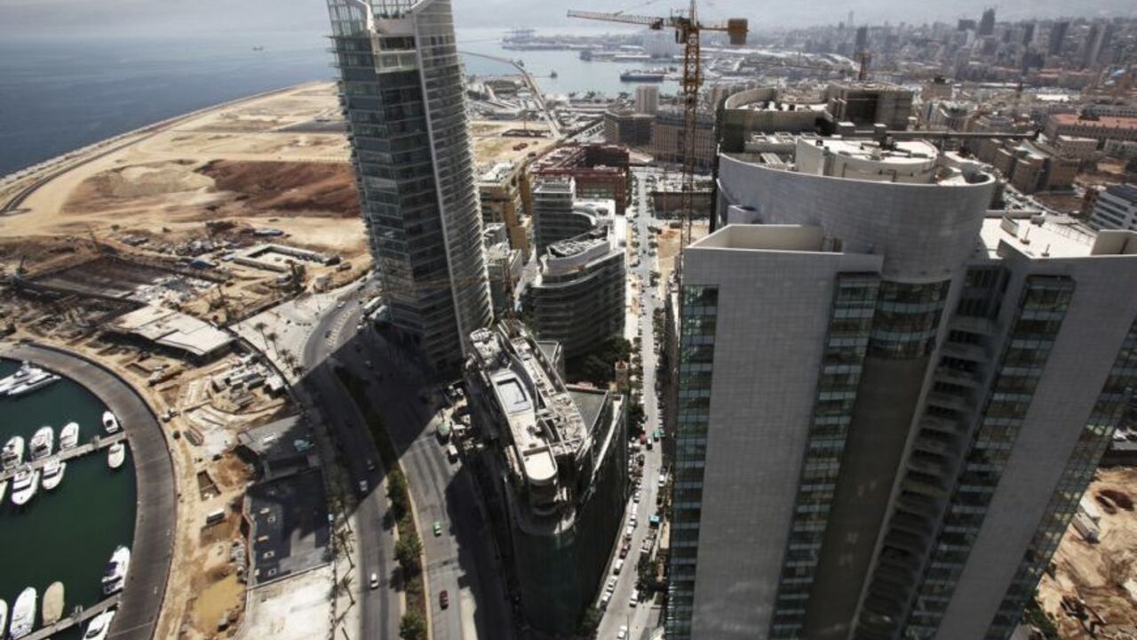 To match feature LEBANON/HERITAGE Luxury high-rise blocks on Beirut's downtown seafront have attracted wealthy buyers from the Gulf, many of whom only use their apartments for a few weeks in the year June 22, 2010. Like an endangered species, Beirut's elegant old buildings are staring at extinction. In a construction frenzy fuelled by a frothy economy and dollops of cash from Gulf Arab and Lebanese investors, new tower blocks are rising helter-skelter across the capital, many of them over the demolished ruins of its architectural heritage.