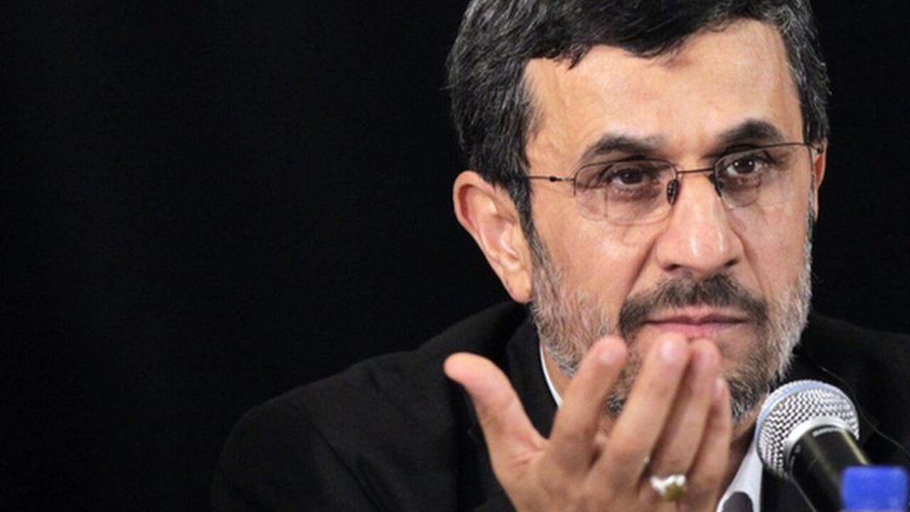 Iranian President Ahmadinejad speaks during a news conference on the sidelines of the 67th United Nations General Assembly in New York Iranian President Mahmoud Ahmadinejad speaks during a news conference on the sidelines of the 67th United Nations General Assembly in New York, September 26, 2012. REUTERS/Brendan McDermid (UNITED STATES - Tags: POLITICS)