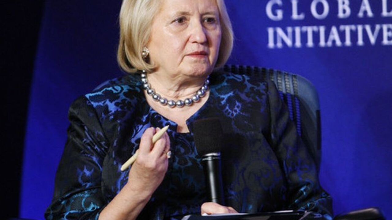 Melanne Verveer, U.S. Ambassador-at-Large for Global Women's Issues, participates in a panel discussion titled "Youth Unemployment: The Next Great Global Challenge," at the Clinton Global Initiative, in New York Melanne Verveer, U.S. Ambassador-at-Large for Global Women's Issues, participates in a panel discussion titled "Youth Unemployment: The Next Great Global Challenge," at the Clinton Global Initiative, in New York, September 22, 2010. REUTERS/Chip East (UNITED STATES - Tags: POLITICS BUSINESS SOCIETY)