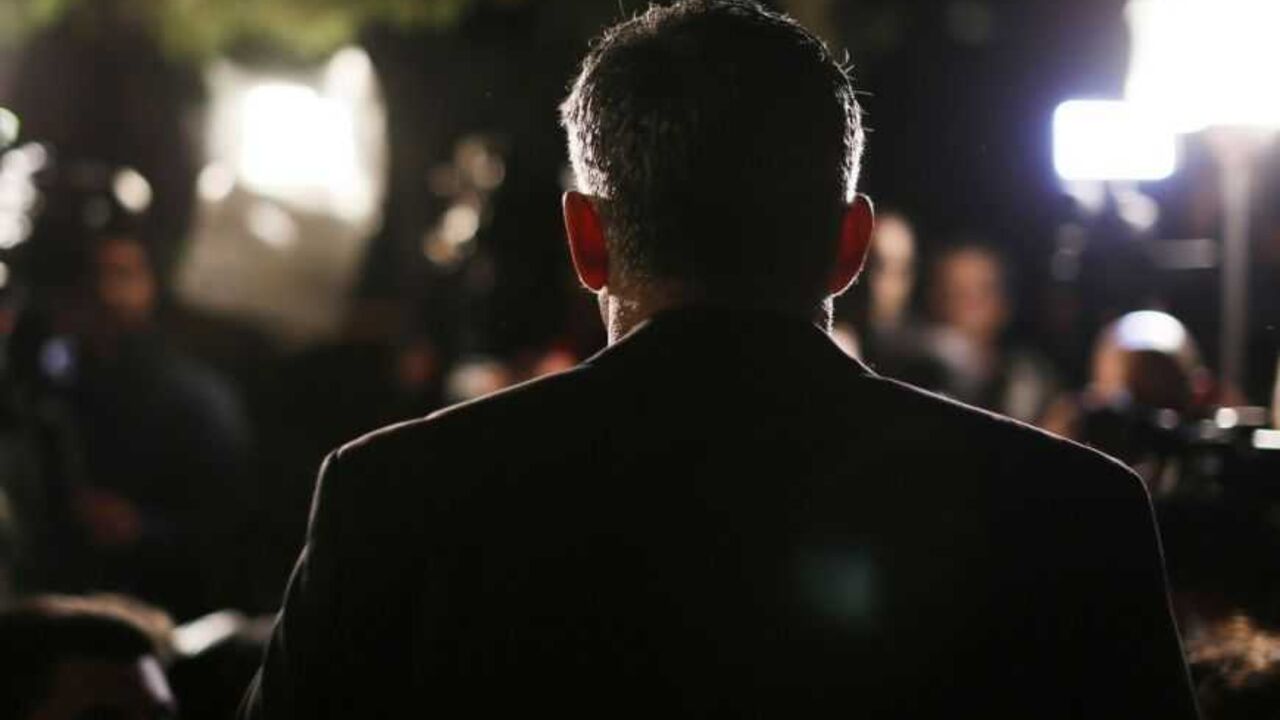 Yair Lapid, leader of the Yesh Atid party, speaks to the media in Tel Aviv Yair Lapid, leader of the Yesh Atid (There's a Future) party, speaks to members of the media outside his home in Tel Aviv January 23, 2013. Lapid, a former television news anchor whose new centrist party stormed to second place in Israel's election, may well be the kingmaker holding the keys to the next coalition government. REUTERS/Amir Cohen (ISRAEL - Tags: POLITICS ELECTIONS) - RTR3CUU2
