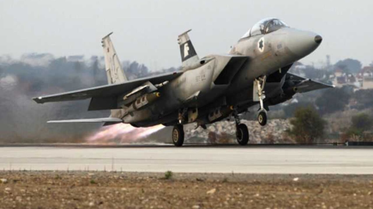 An Israeli air force F15-E fighter jet takes off for a mission over the Gaza Strip, from the Tel Nof air base in central Israel An Israeli air force F15-E fighter jet takes off for a mission over the Gaza Strip, from the Tel Nof air base in central Israel November 19, 2012. Israel bombed dozens of targets in Gaza on Monday and said that while it was prepared to step up its offensive by sending in troops, it preferred a diplomatic solution that would end Palestinian rocket fire from the enclave. REUTERS/Baz Ratner (ISRAEL - Tags: CIVIL UNREST POLITICS MILITARY)