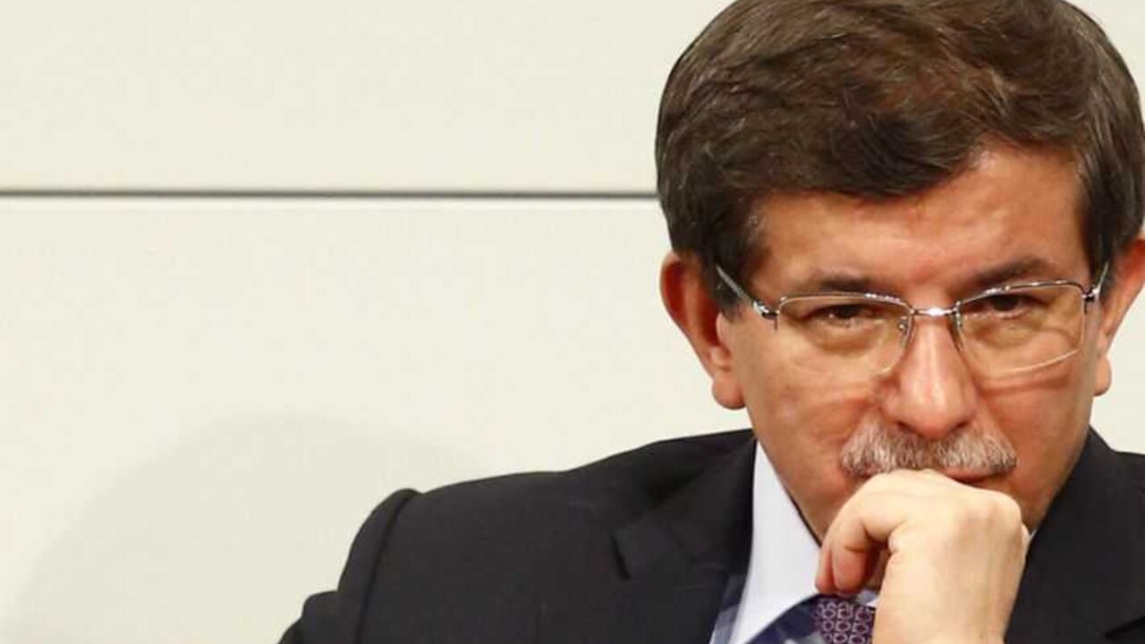 Turkish Foreign Minister Ahmet Davutoglu pauses during the 49th Conference on Security Policy in Munich Turkish Foreign Minister Ahmet Davutoglu pauses during the 49th Conference on Security Policy in Munich February 3, 2013. Senior politicians along with the leader of the Syrian opposition are in Munich providing a rare opportunity for talks to revive efforts to end the civil war in Syria. REUTERS/Michael Dalder (GERMANY - Tags: MILITARY POLITICS) - RTR3DALG