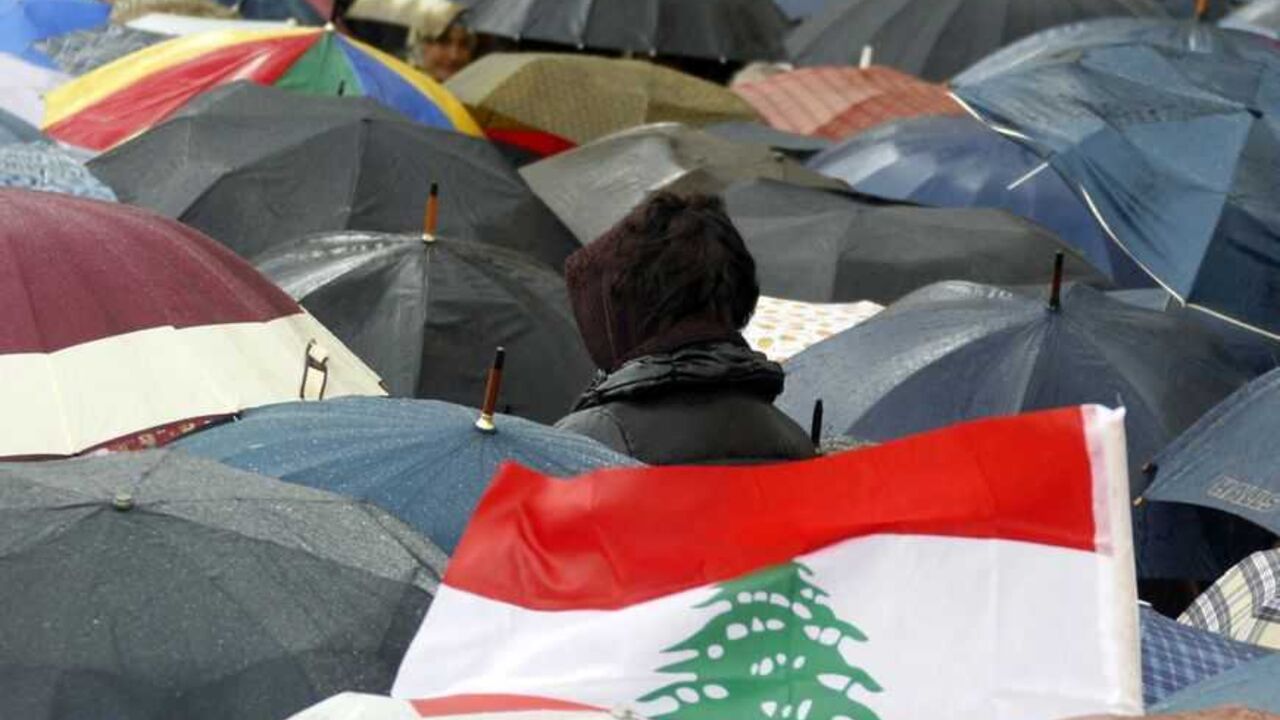 Teachers protest in front of the Grand Serail, the government headquarters in Beirut Teachers protest in front of the Grand Serail, the government headquarters in Beirut February 19, 2013. The teachers' Union Coordination Committee (UCC) announced an open-ended strike from Tuesday after the Cabinet failed to assemble on Monday to ratify a long-awaited wage hike to be sent to parliament for its approval. REUTERS/Sharif Karim (LEBANON - Tags: POLITICS CIVIL UNREST EDUCATION) - RTR3DZA1