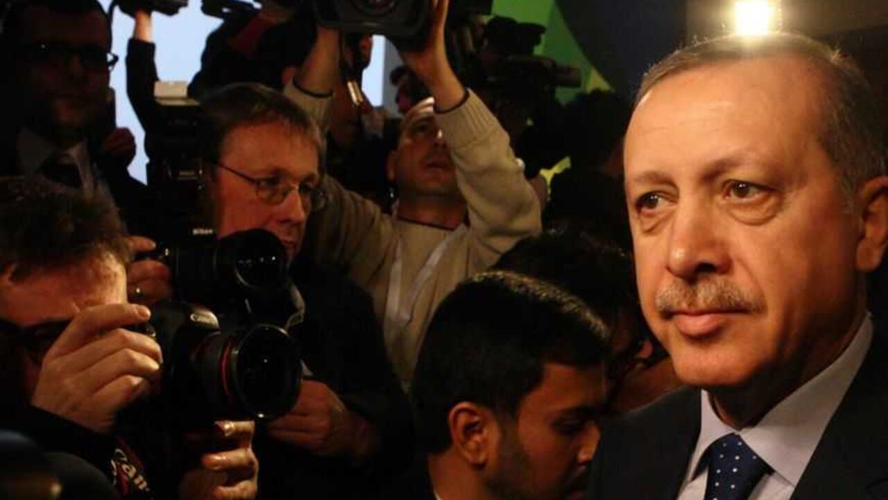 Turkey's Prime Minister Tayyip Erdogan arrives for the fifth United Nations Alliance of Civilizations (UNAOC) forum in Vienna Turkey's Prime Minister Tayyip Erdogan arrives for the fifth United Nations Alliance of Civilizations (UNAOC) forum in Vienna, February 27, 2013. REUTERS/Heinz-Peter Bader (AUSTRIA - Tags: POLITICS) - RTR3ECAG
