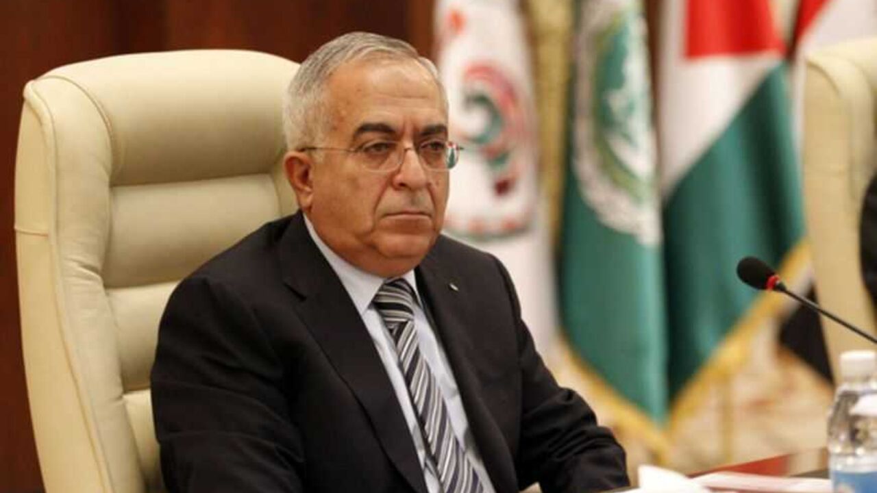 Palestinian PM Fayyad attends the opening session of an international conference of solidarity in Baghdad Palestinian Prime Minister Salam Fayyad attends the opening session of an international conference of solidarity with the Palestinian and Arab prisoners and detainees in Israel's prisons, in Baghdad December 11, 2012. REUTERS/Thaier Al-Sudani (IRAQ - Tags: POLITICS) - RTR3BFVA