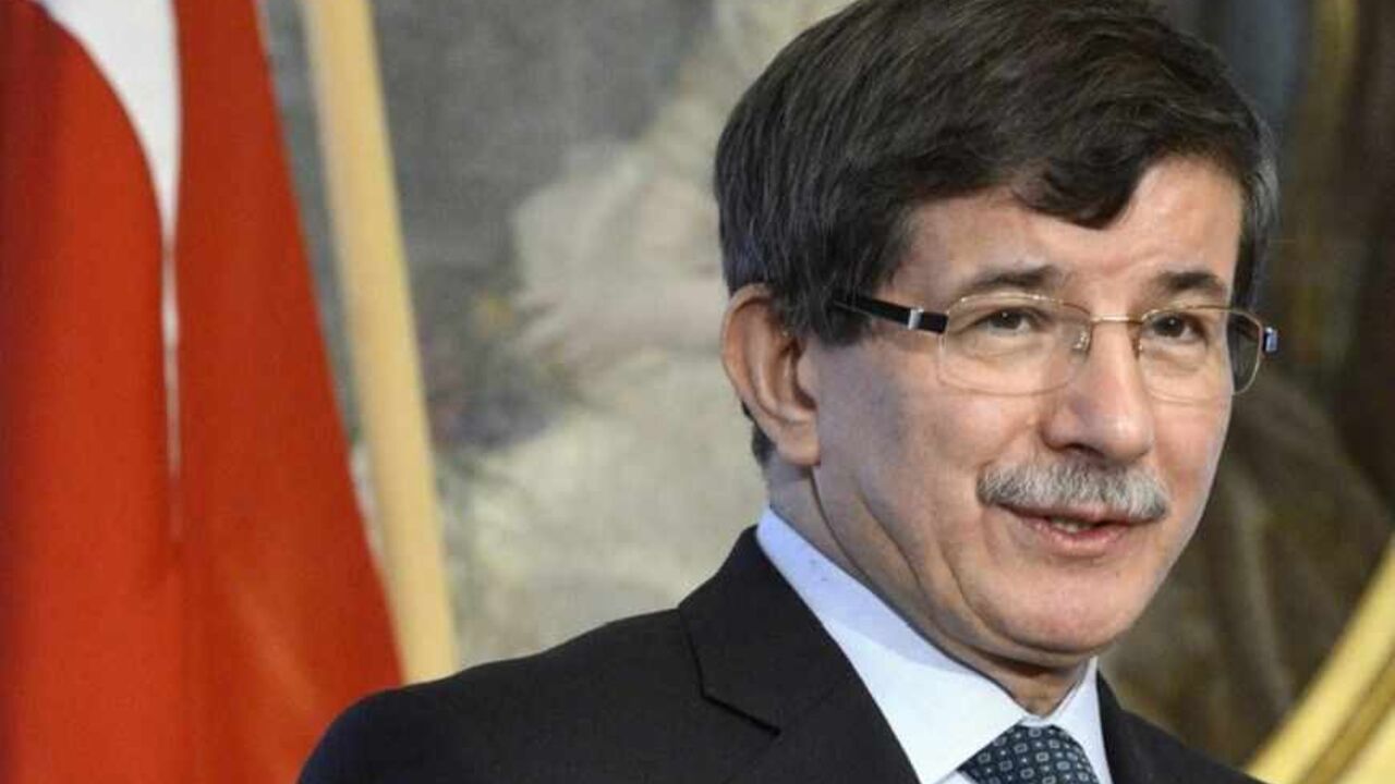 Turkish Foreign Minister Ahmet Davutoglu speaks during a news conference in Helsinki Turkish Foreign Minister Ahmet Davutoglu speaks during a news conference in Helsinki December 19, 2012. REUTERS/Kimmo Mantyla/Lehtikuva (FINLAND - Tags: POLITICS) THIS IMAGE HAS BEEN SUPPLIED BY A THIRD PARTY. IT IS DISTRIBUTED, EXACTLY AS RECEIVED BY REUTERS, AS A SERVICE TO CLIENTS. NO THIRD PARTY SALES. NOT FOR USE BY REUTERS THIRD PARTY DISTRIBUTORS. FINLAND OUT. NO COMMERCIAL OR EDITORIAL SALES IN FINLAND - RTR3BQV8