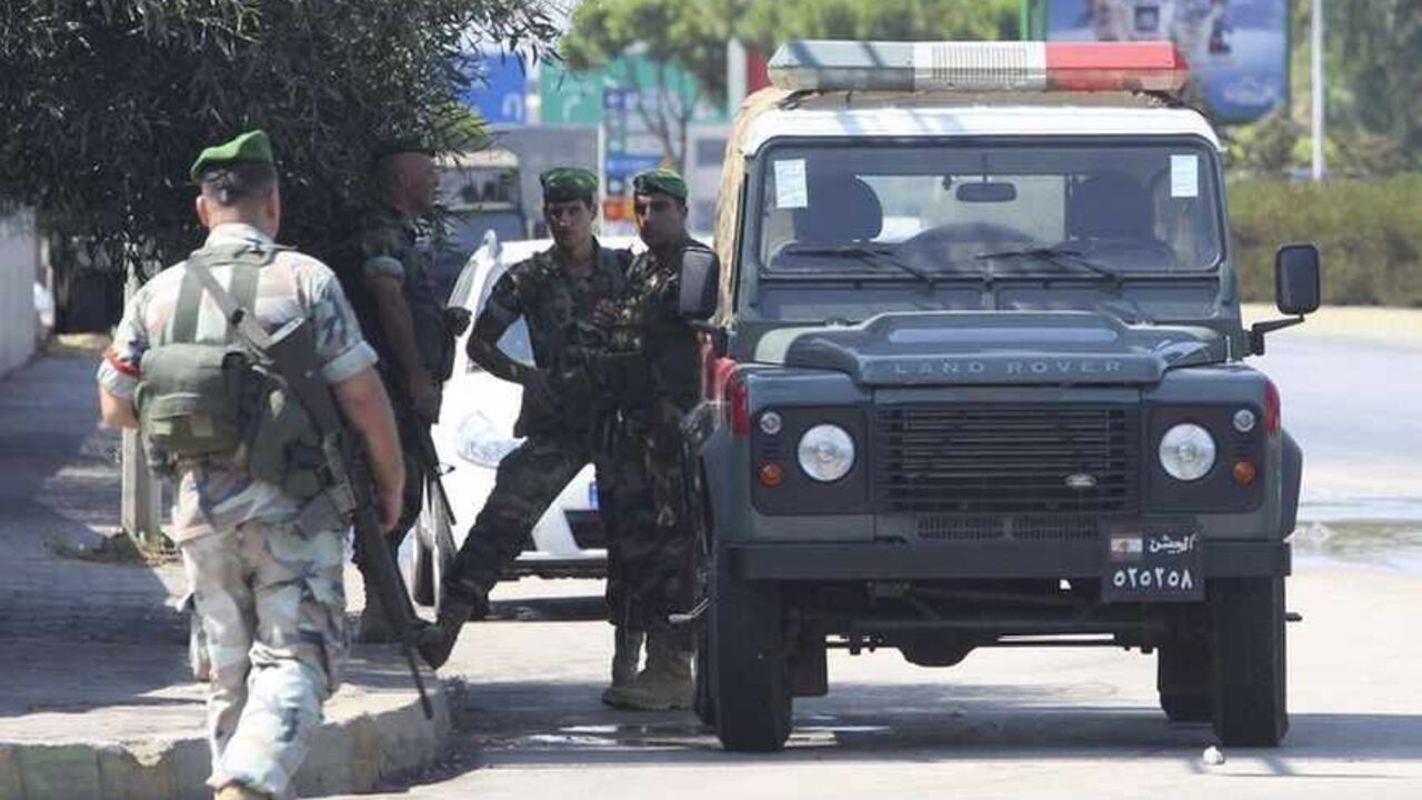 Lebanese Army soldiers patrol the road leading to Beirut international airport, following the kidnap of a Turkish airlines pilot and his colleague in Beirut Lebanese Army soldiers patrol the road leading to Beirut international airport, following the kidnap of a Turkish airlines pilot and his colleague in Beirut, August 9, 2013. A Turkish Airlines pilot and his colleague were abducted in Lebanon on Friday by armed men who forced them from a bus driving from Beirut airport in the early hours of the morning. The Turkish foreign ministry and the airline said they were in close contact with the Lebanese authorities but had no immediate information on who was behind