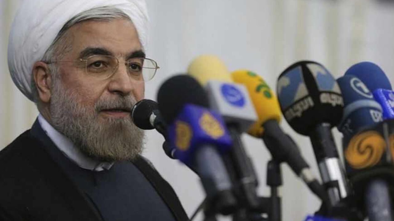 Iranian President-elect Hassan Rohani speaks to the media following a visit to the Khomeini mausoleum in Tehran Iranian President-elect Hassan Rohani speaks to the media following a visit to the Khomeini mausoleum in Tehran June 16, 2013. Reuters/Fars News/Seyed Hassan Mousavi (IRAN - Tags: POLITICS) ATTENTION EDITORS - THIS IMAGE WAS PROVIDED BY A THIRD PARTY. FOR EDITORIAL USE ONLY. NOT FOR SALE FOR MARKETING OR ADVERTISING CAMPAIGNS. THIS PICTURE IS DISTRIBUTED EXACTLY AS RECEIVED BY REUTERS, AS A SERVICE TO CLIENTS - RTX10Q4G