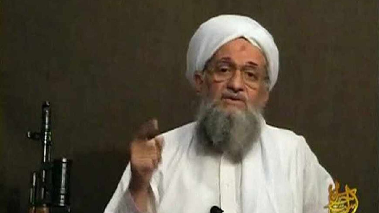BINLADEN-ZAWAHRI/ EDITOR'S NOTE: REUTERS IS UNABLE TO INDEPENDENTLY VERIFY CONTENT THE VIDEO FROM WHICH THIS STILL IMAGE WAS TAKEN.
Al Qaeda's second-in-command Ayman al-Zawahri speaks from an unknown location, in this still image taken from video uploaded on a social media website June 8, 2011. Osama bin Laden's longtime lieutenant, Ayman al-Zawahri, said the United States faces rebellion throughout the Muslim world after killing the al Qaeda leader, according to a 28-minute YouTube recording posted on Wednesday. In what a