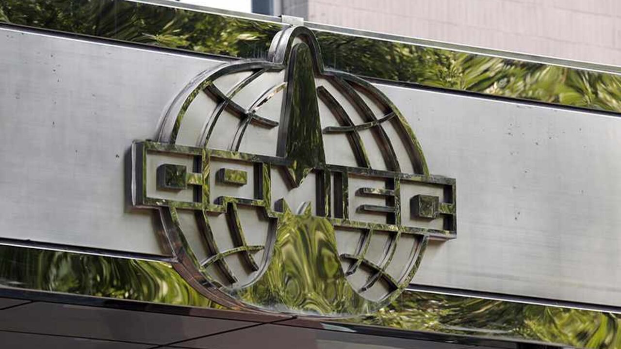 TURKEY-CHINA-DEFENCE/ The logo of China Precision Machinery Import and Export Corp (CPMIEC) is seen at its headquarters in Beijing September 27, 2013. NATO member Turkey has chosen a Chinese defence firm that has been sanctioned by Washington to co-produce a $4 billion long-range air and missile defence system, rejecting rival bids from Russian, U.S. and European firms. The Turkish defence minister announced the decision to award the contract to China Precision Machinery Import and Export Corp (CPMIEC) in a statement on Thursday