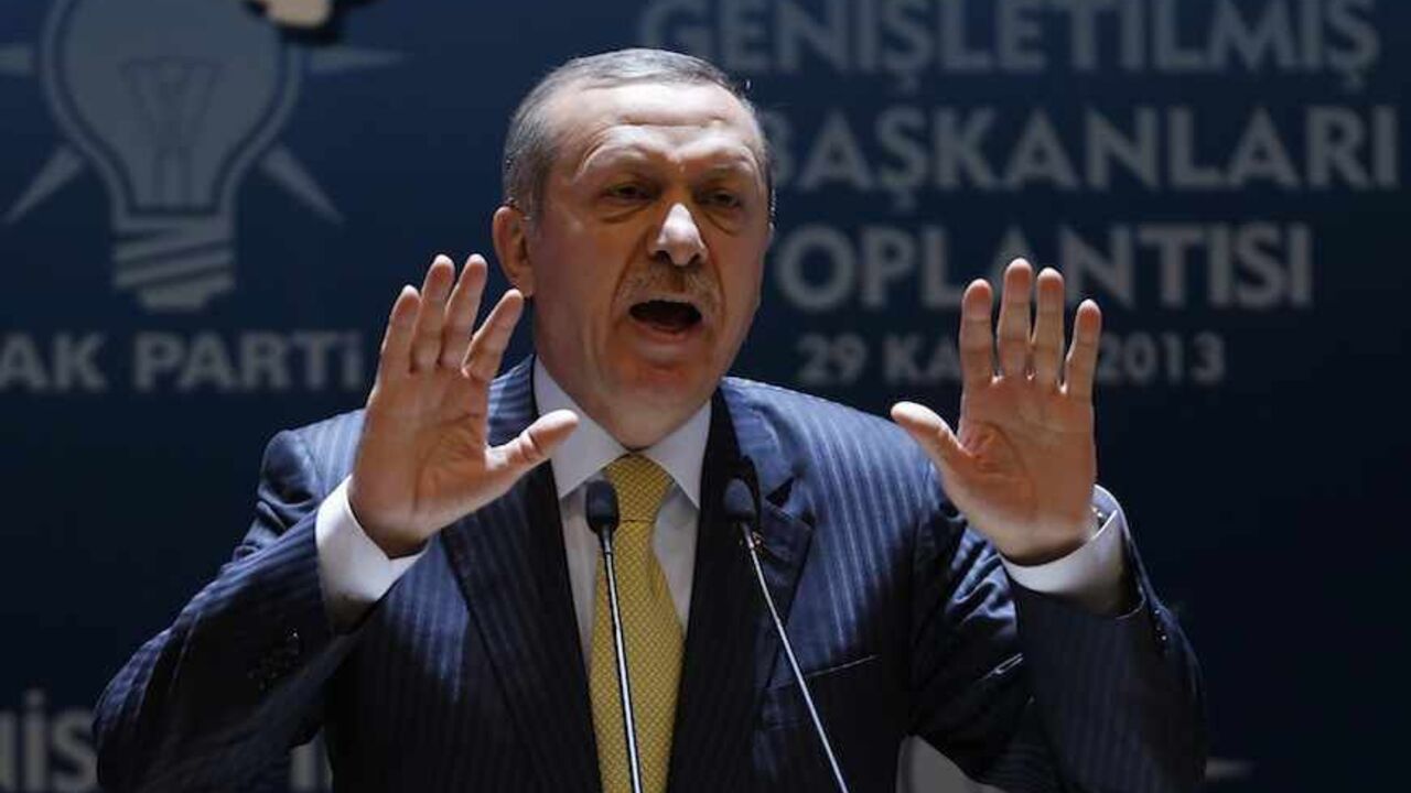 Turkey's Prime Minister Tayyip Erdogan addresses members of his ruling AK Party during a meeting in Ankara Turkey's Prime Minister Tayyip Erdogan addresses members of his ruling AK Party (AKP) during a meeting in Ankara November 29, 2013. Turkey and Iraqi Kurdistan signed a multi-billion-dollar energy package this week that will help transform the semi-autonomous region into an oil and gas powerhouse but infuriate a central Baghdad government wary of increasing Kurdish autonomy. The energy deal came in the early hours of a frosty Wednesday morning in Ankara, and was signed during a three-hour meeting between Kur