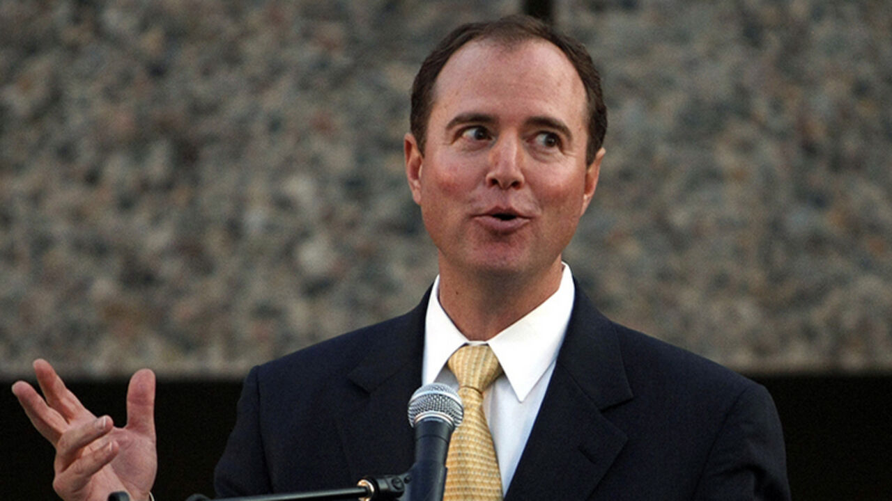 U.S. Congressman Adam Schiff speaks at a town hall meeting on healthcare reform in Alhambra, California U.S. Congressman Adam Schiff (D-CA) speaks at a town hall meeting on healthcare reform in Alhambra, California, August 11, 2009. REUTERS/Danny Moloshok (UNITED STATES HEALTH POLITICS) - RTR26MEG