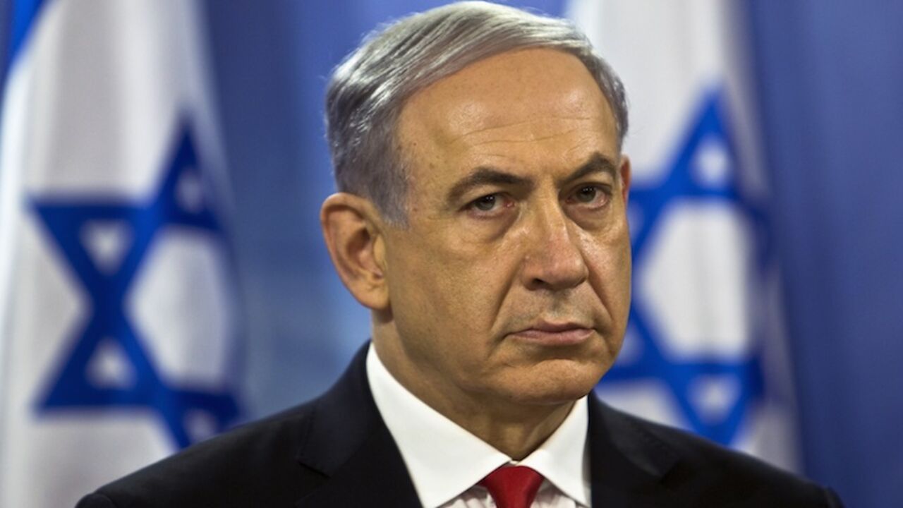 Israel's Prime Minister Benjamin Netanyahu attends a news conference in Tel Aviv Israel's Prime Minister Benjamin Netanyahu attends a news conference in Tel Aviv July 28, 2014. Palestinian fighters slipped into an Israeli village from the Gaza Strip and fought a gun battle with troops on Monday as an unofficial truce called for the Muslim Eid al-Fitr festival disintegrated. The incident was not the only breach of the fragile truce. Eight children and two adults were killed by a blast at a park in northern Gaza and four Israelis were reported to have been killed by cross-border Palestini