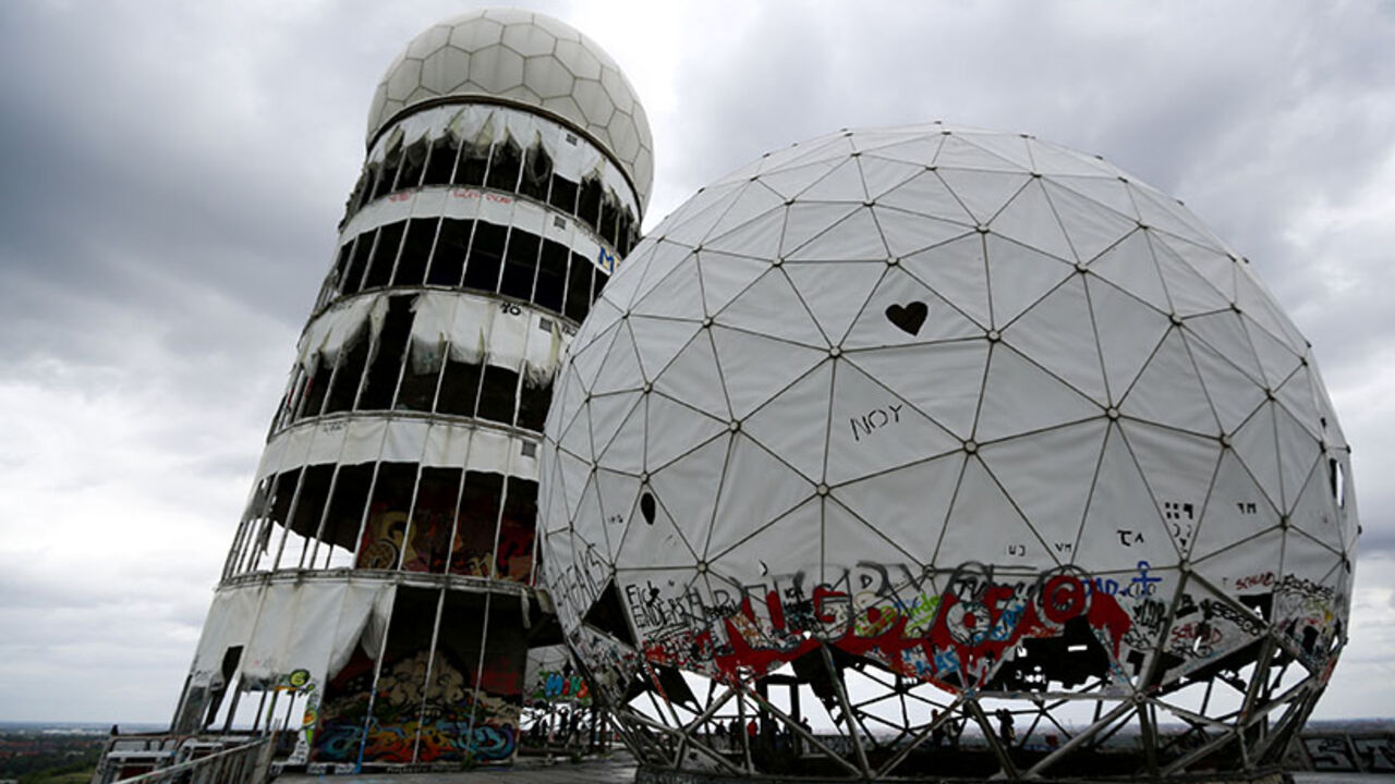 Broken antenna covers of Former National Security Agency (NSA) listening station are seen at the Teufelsberg hill (German for Devil's Mountain) in Berlin Broken antenna covers of Former National Security Agency (NSA) listening station are seen at the Teufelsberg hill (German for Devil's Mountain) in Berlin, June 30, 2013. The United States taps half a billion phone calls, emails and text messages in Germany in a typical month and has classed its biggest European ally as a target similar to China, according to secret U.S. documents quoted by a German newsmagazine. The revelations of alleged U.S. surveillance programmes based on documents taken by fugitive for