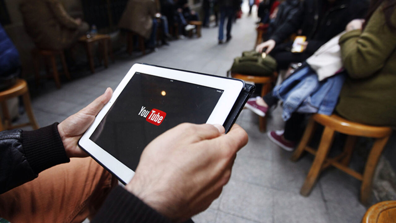 A man tries to get connected to the youtube web site with his tablet at a cafe in Istanbul A man tries to get connected to the youtube web site with his tablet at a cafe in Istanbul March 27, 2014. The Turkish telecoms authority TIB said on Thursday it had taken an "administrative measure" against YouTube, a week after it blocked access to microblogging site Twitter. REUTERS/Osman Orsal (TURKEY - Tags: POLITICS CIVIL UNREST SCIENCE TECHNOLOGY) - RTR3IUSP