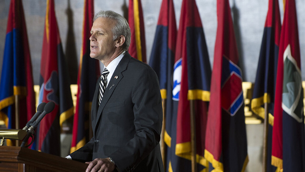Was7443425 Michael Oren, Israeli Ambassador to the United States, speaks during the National Day of Remembrance Ceremony honoring the victims of the Holocaust in the US Capitol Rotunda in Washington, DC, on April 11, 2013. AFP PHOTO / Saul LOEB (Photo credit should read SAUL LOEB/AFP/Getty Images)