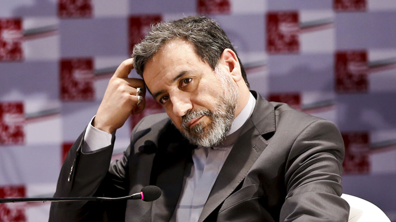 IRAN-NUCLEAR/SANCTIONS Iran's chief nuclear negotiator Abbas Araghchi attends a nuclear deal review meeting in Tehran August 9, 2015. Dozens of companies tied to Iran's elite Revolutionary Guards, a military force commanding a powerful industrial empire with huge political influence, will win sanctions relief under a nuclear deal agreed with world powers. REUTERS/Raheb Homavandi/TIMA ATTENTION EDITORS - THIS PICTURE WAS PROVIDED BY A THIRD PARTY. REUTERS IS UNABLE TO INDEPENDENTLY VERIFY THE AUTHENTICITY, CONTENT, LOCATION OR DAT