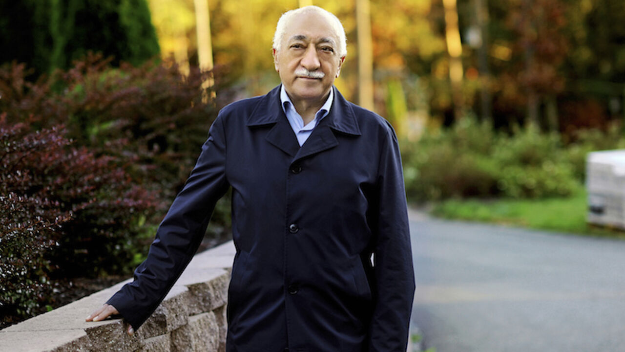 TURKEY-ERDOGAN/GULEN Islamic preacher Fethullah Gulen is pictured at his residence in Saylorsburg, Pennsylvania September 24, 2013. Born in Erzurum, eastern Turkey, Gulen built up his reputation as a Muslim preacher with intense sermons that often moved him to tears. From his base in Izmir, he toured Turkey stressing the need to embrace scientific progress, shun radicalism and build bridges to the West and other faiths. The first Gulen school opened in 1982. In the following decades, the movement became a spectacular success, s