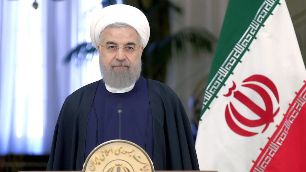 Iranian President Hassan Rouhani attend a news conference with Swiss President Johann Schneider-Ammann in Tehran Iranian President Hassan Rouhani attend a news conference with Swiss President Johann Schneider-Ammann in Tehran February 27, 2016.REUTERS/Raheb Homavandi/TIMA ATTENTION EDITORS - THIS IMAGE WAS PROVIDED BY A THIRD PARTY. FOR EDITORIAL USE ONLY. - RTS88J7