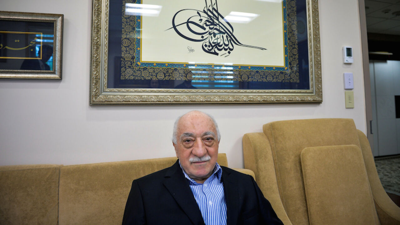 U.S. based cleric Fethullah Gulen at his home in Saylorsburg, Pennsylvania U.S. based cleric Fethullah Gulen at his home in Saylorsburg, Pennsylvania, U.S. July 29, 2016. REUTERS/Charles Mostoller - RTSKALB