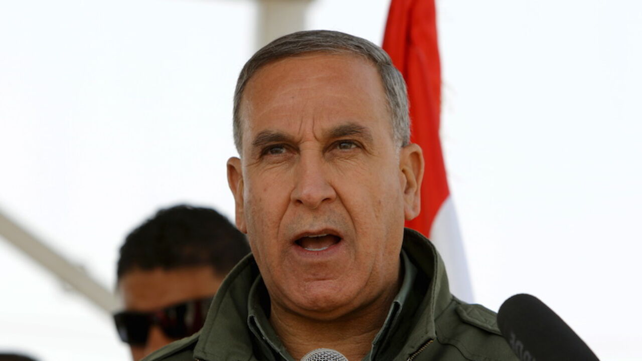 Iraqi Defence Minister Khaled al-Obeidi speaks to the media at an Iraqi army base in Camp Taji in Baghdad Iraqi Defence Minister Khaled al-Obeidi speaks to the media at an Iraqi army base in Camp Taji in Baghdad, February 21, 2016. REUTERS/Ahmed Saad - RTX27Y23