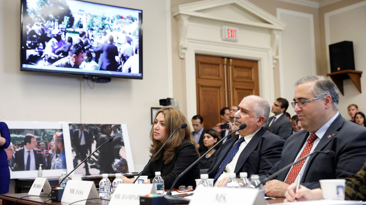 USA-TURKEY/PROTEST-CONGRESS Protesters including Murat Yusa and Lusik Usoyan testify before the House Foreign Affairs Europe, Eurasia and Emerging Threats Subcommittee about the attack on demonstrators by members of Turkish President Recep Tayyip Erdogan's security detail on Capitol Hill in Washington, D.C., U.S. May 25, 2017. REUTERS/Aaron P. Bernstein - RC1B04368AB0
