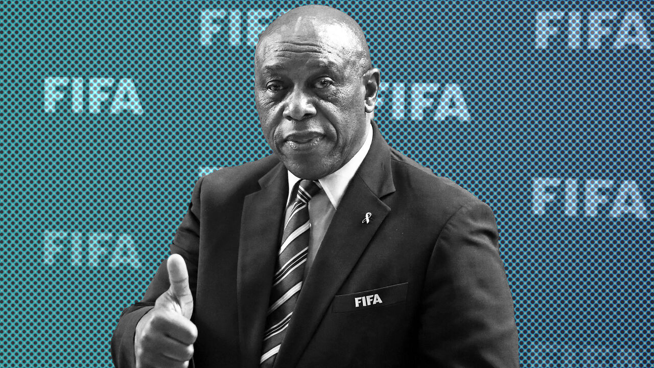 SOCCER-FIFA/WORLDCUP Chairman of the FIFA Monitoring Committee Israel-Palestine Tokyo Sexwale poses for photographers after a meeting of the FIFA Council at the FIFA headquarters in Zurich, Switzerland October 14, 2016. REUTERS/Arnd Wiegmann - D1AEUGXWSFAA