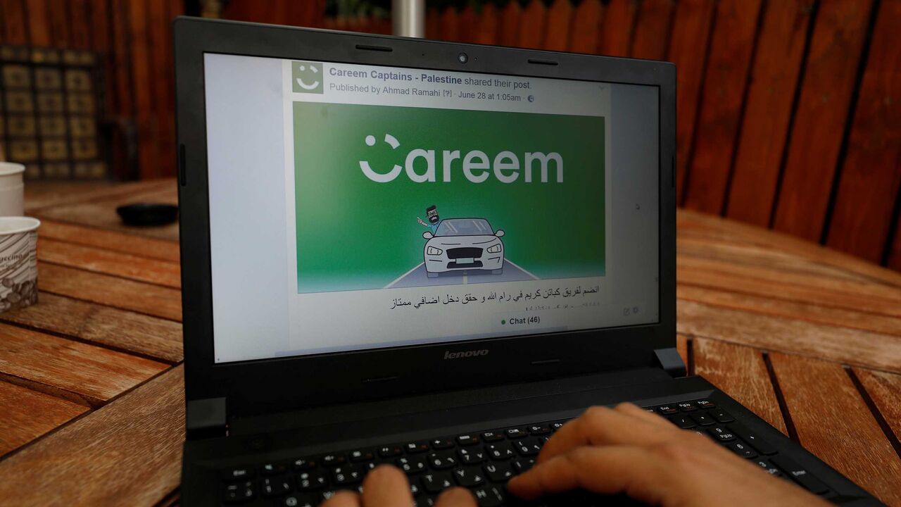 PALESTINIANS-TRANSPORTATION/CAREEM RTX3BX4A.jpg