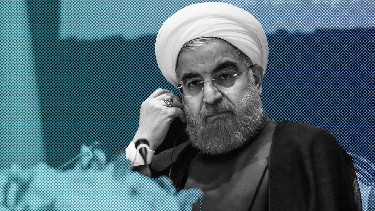 IRAN-NUCLEAR/UN Iran's President Hassan Rouhani delivers remarks at a news conference during the United Nations General Assembly in New York City, U.S. September 20, 2017. REUTERS/Stephanie Keith - RC1C81987250