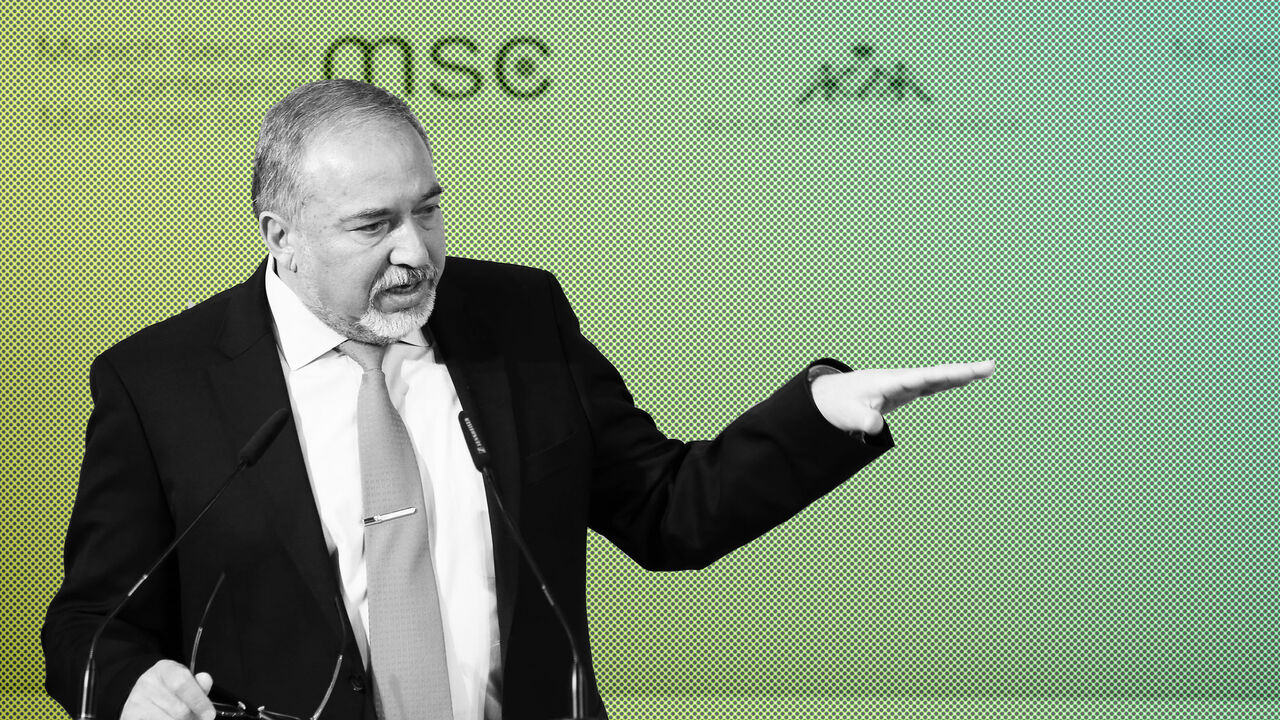 GERMANY-SECURITY/ Israel Defense Minister Avigdor Lieberman speaks at the 53rd Munich Security Conference in Munich, Germany, February 19, 2017. REUTERS/Michaela Rehle - LR1ED2J0TAV4F