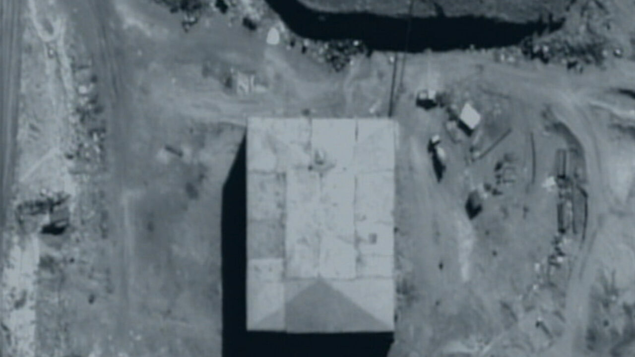 An undated image released by the U.S. Government shows the suspected Syrian nuclear reactor building under construction in Syria. The White House on April 24, 2008 broke its official silence on the mysterious September 6, 2007 Israeli air strike. "We are convinced, based on a variety of information, that North Korea assisted Syria's covert nuclear activities," White House spokeswoman Dana Perino said in a statement. The statement came after intelligence officials briefed U.S. lawmakers about the Syrian nucl