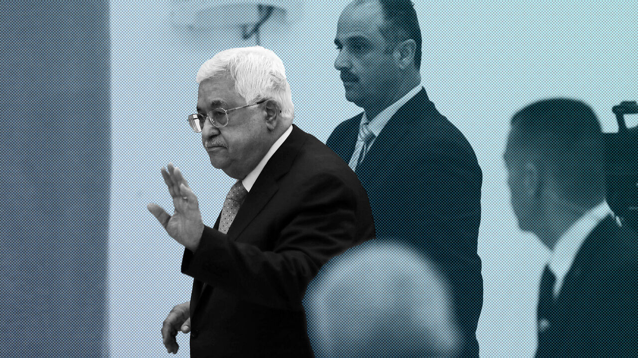 ISRAEL-PALESTINIANS/ABBAS Palestinian President Mahmoud Abbas gestures as he arrives to attend Fatah Revolutionary Council meeting in Ramallah, in the occupied West Bank March 1, 2018. REUTERS/Mohamad Torokman - RC193519D700