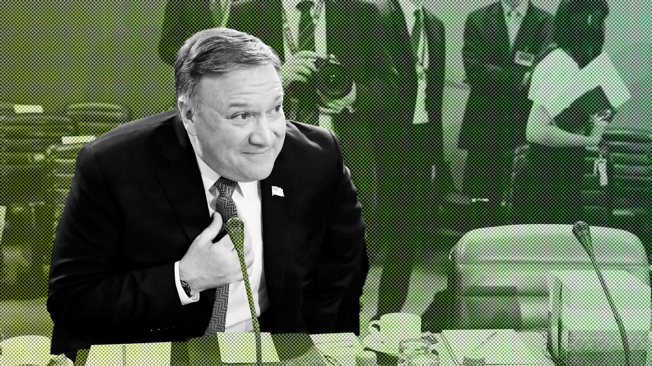 NATO-FOREIGN/USA U.S. Secretary of State Mike Pompeo attends a NATO foreign ministers meeting at the Alliance's headquarters in Brussels, Belgium April 27, 2018. REUTERS/Yves Herman - RC18A51D8CE0