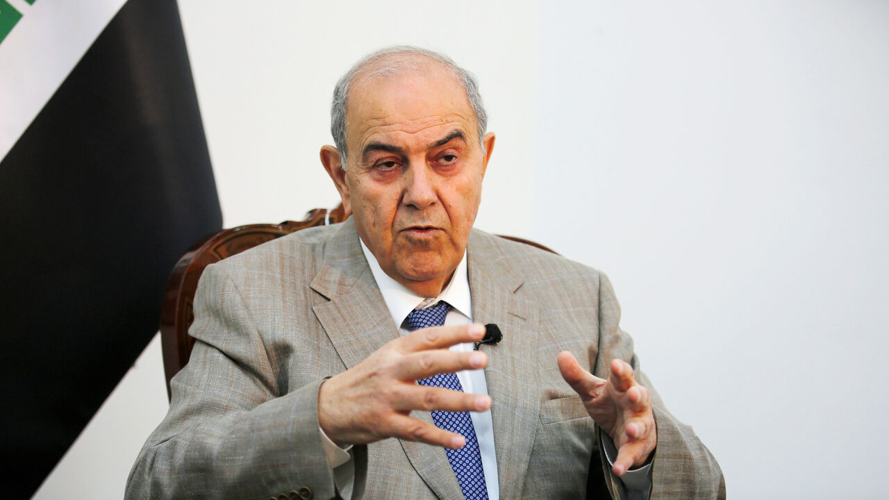 MIDEAST-CRISIS/IRAQ-ISLAMIC STATE Iraq's Vice President Ayad Allawi speaks during an Interview with Reuters in Baghdad, Iraq April 17, 2017. REUTERS/Khalid al Mousily - RC19F475C6D0