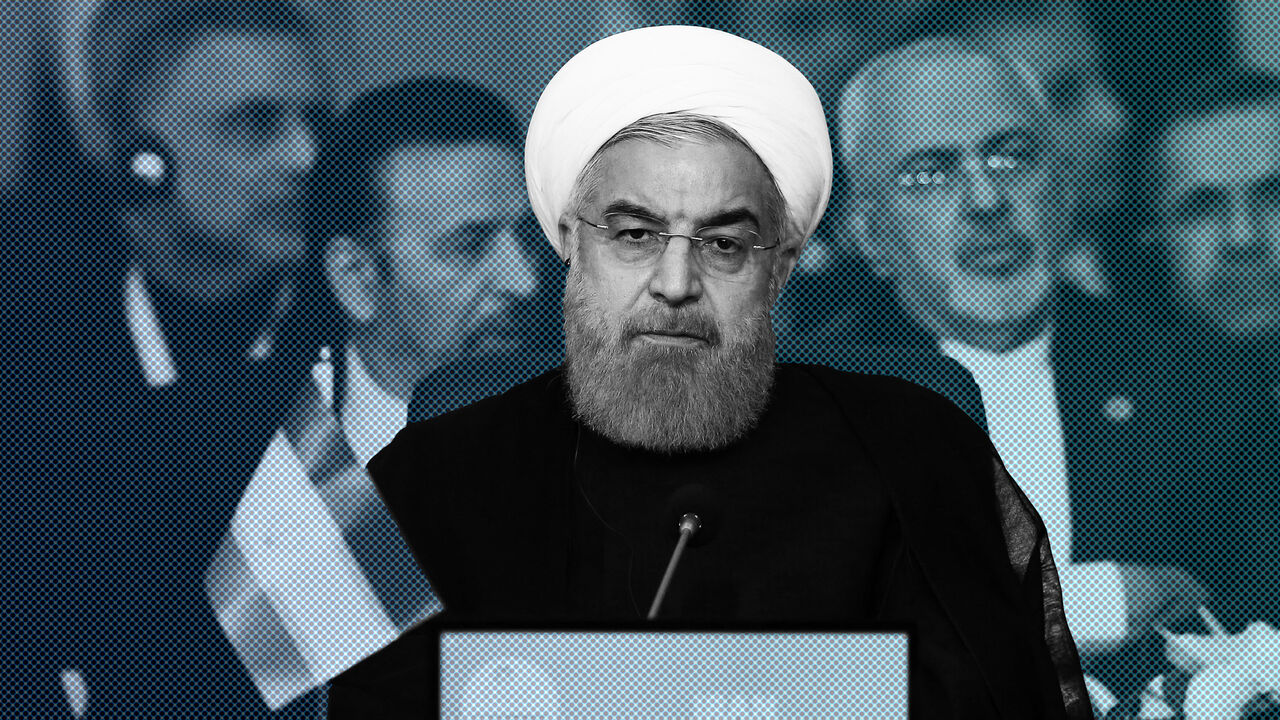 ISRAEL-PALESTINIANS/MUSLIMS Iran's President Hassan Rouhani attends an extraordinary meeting of the Organisation of Islamic Cooperation (OIC) in Istanbul, Turkey May 18, 2018. Arif Hudaverdi Yaman/Pool via Reuters - RC1D12304700