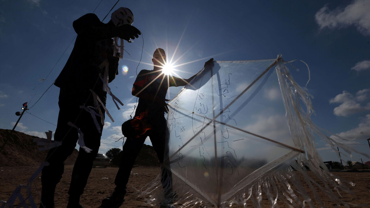 ISRAEL-PALESTINIANS/KITES RTX67OQK.jpg