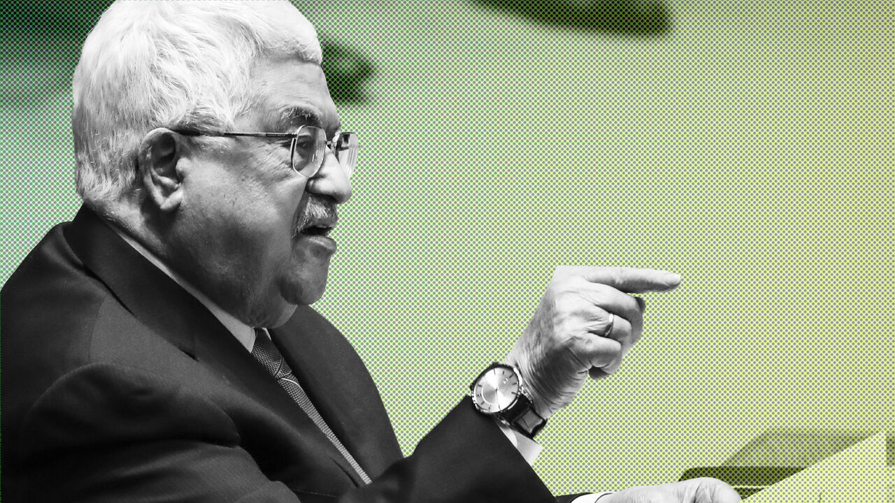 99361021 NEW YORK, NY - FEBRUARY 20: President of Palestine and Palestinian National Authority Mahmoud Abbas speaks during a United Nations Security Council concerning meeting concerning issues in the Middle East, at UN headquarters, February 20, 2018 in New York City. Abbas called for an international Middle East peace conference to be convened later this year. (Photo by Drew Angerer/Getty Images)