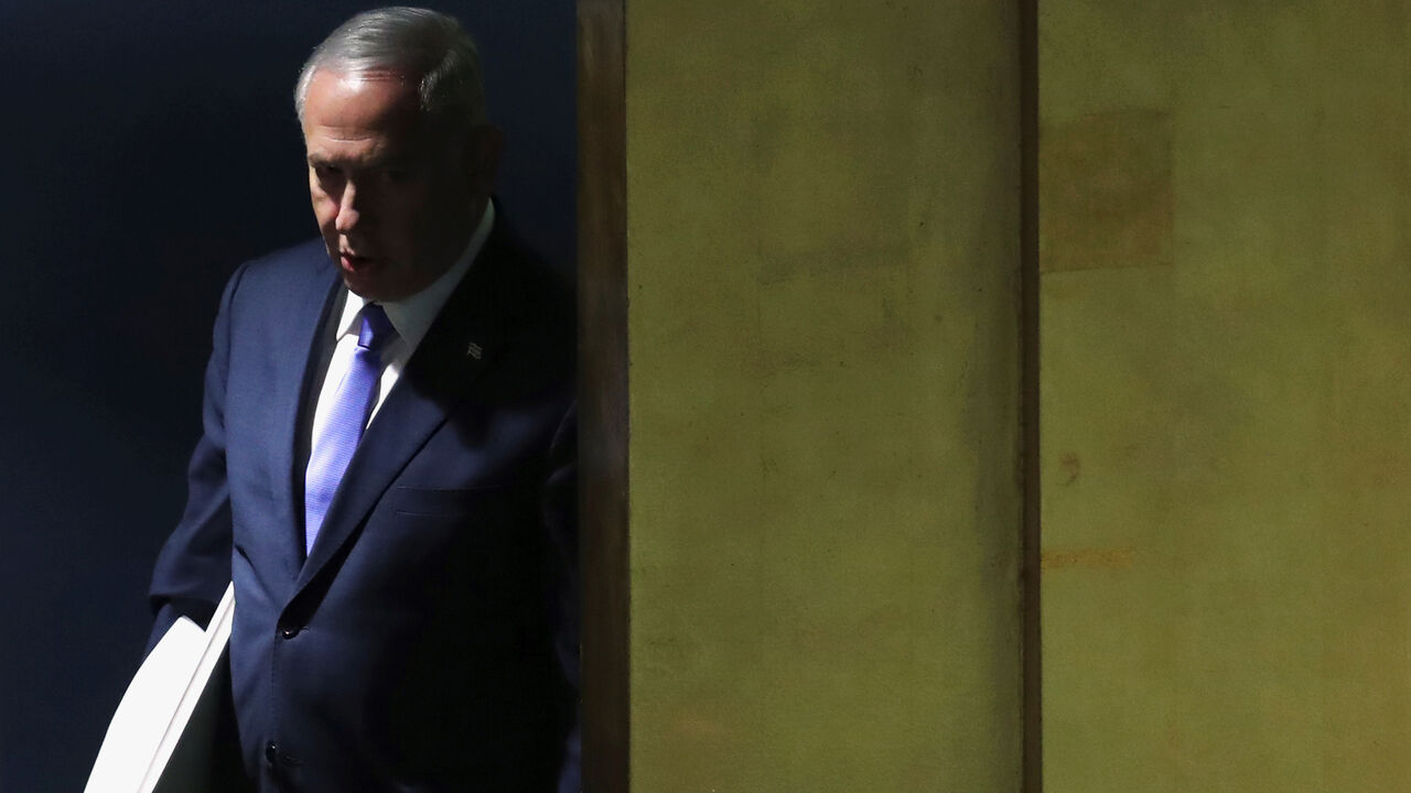 UN-ASSEMBLY/ Prime Minister of Israel Benjamin Netanyahu arrives during the 73rd session of the United Nations General Assembly in New York, U.S., September 27, 2018. REUTERS/Carlo Allegri - RC1D3310C070