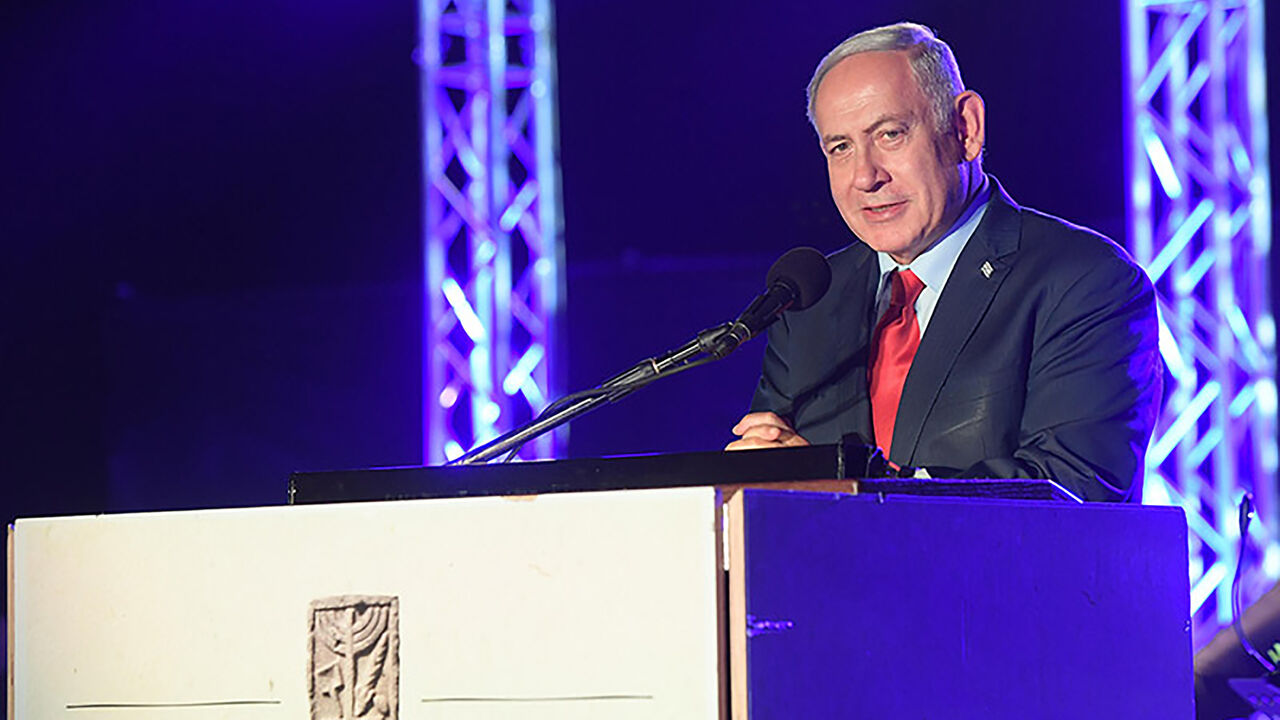 PM Netanyahu at the Ein Keshatot synagogue dedication ceremony PM Netanyahu at the Ein Keshatot synagogue dedication ceremony