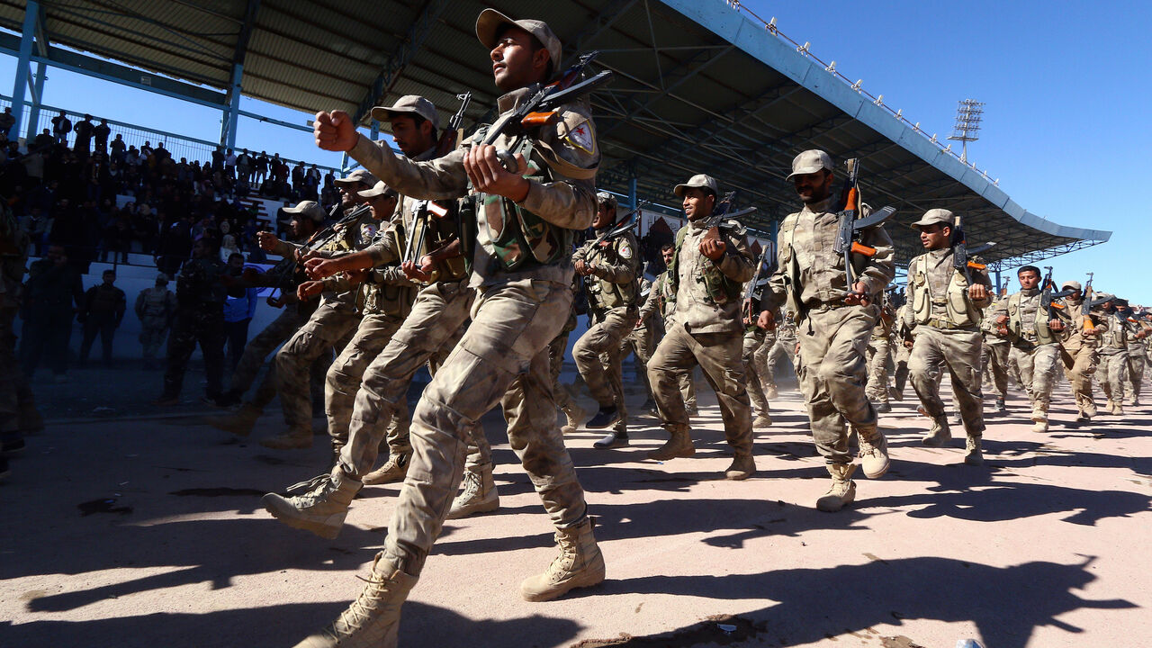 MIDEAST-CRISIS/SYRIA-RAQQA Syrian Democratic Forces (SDF) celebrate the first anniversary of Raqqa province liberation from ISIS, in Raqqa, Syria Ocotber 27, 2018. REUTERS/Aboud Hamam - RC1C0393FB70