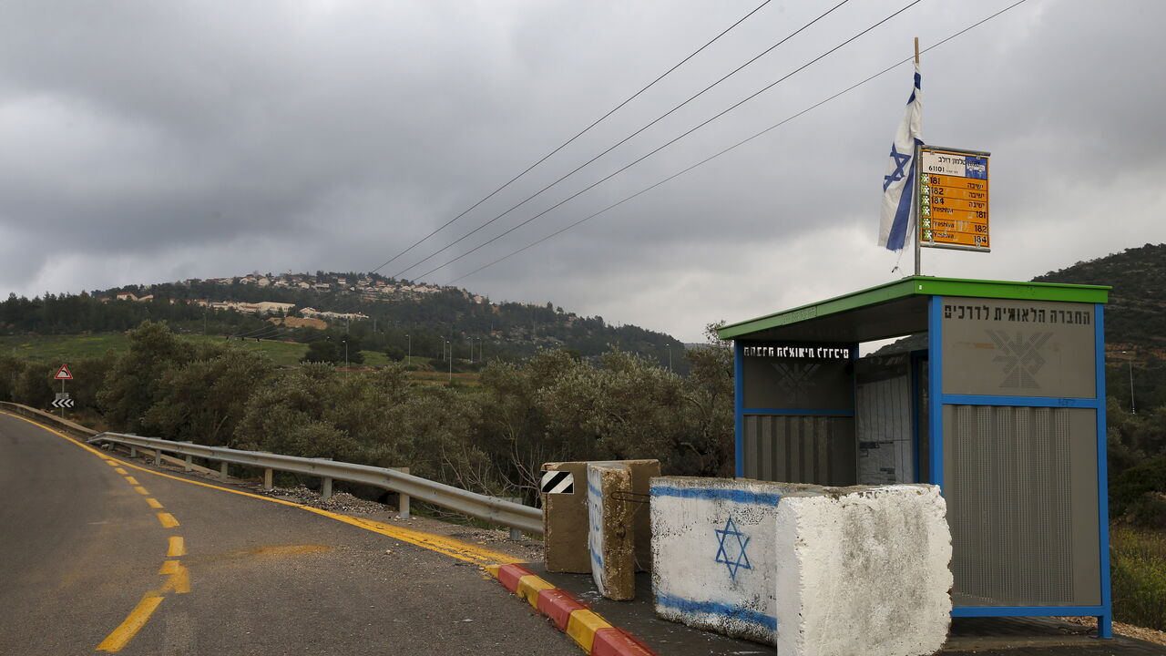 A general view shows a road leading to the Jewish West Bank settlement of Dolev where rental properties listed on Airbnb are offered A general view shows a road leading to the Jewish West Bank settlement of Dolev where rental properties listed on Airbnb are offered February 23, 2016. REUTERS/Baz Ratner - GF10000320052