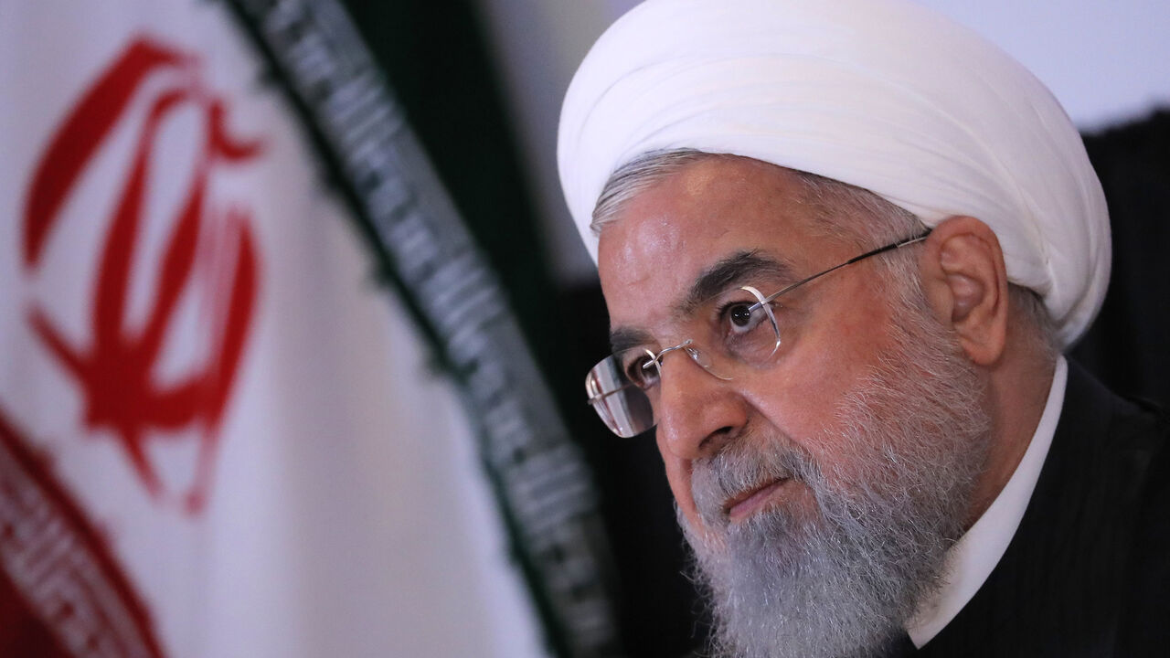UN-ASSEMBLY/ Iran's President Hassan Rouhani listens during a news conference on the sidelines of the 73rd session of the United Nations General Assembly at U.N. headquarters in New York, U.S., September 26, 2018. REUTERS/Brendan Mcdermid - HP1EE9Q1DLYG4