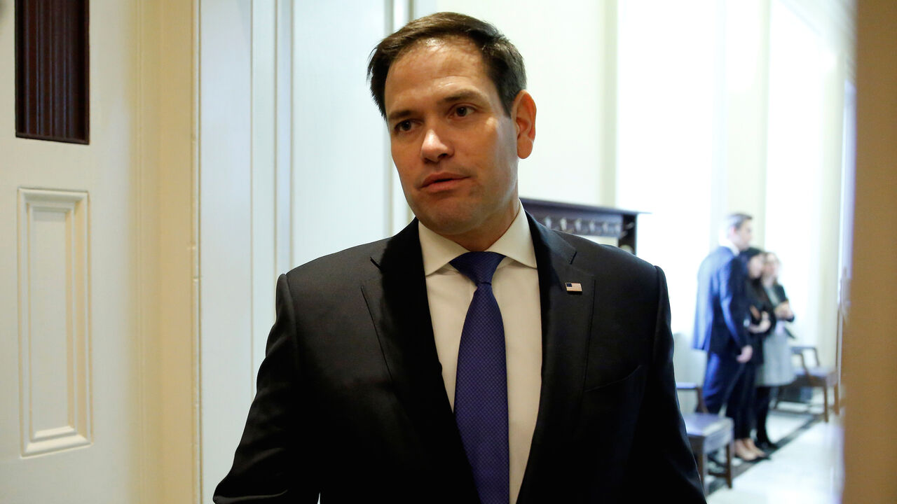 SAUDI-USA/SENATE Senator Marco Rubio (R-FL) speaks to reporters before a series of votes on legislation ending U.S. military support for the war in Yemen on Capitol Hill in Washington, U.S., December 13, 2018. REUTERS/Joshua Roberts - RC1713DFEBA0