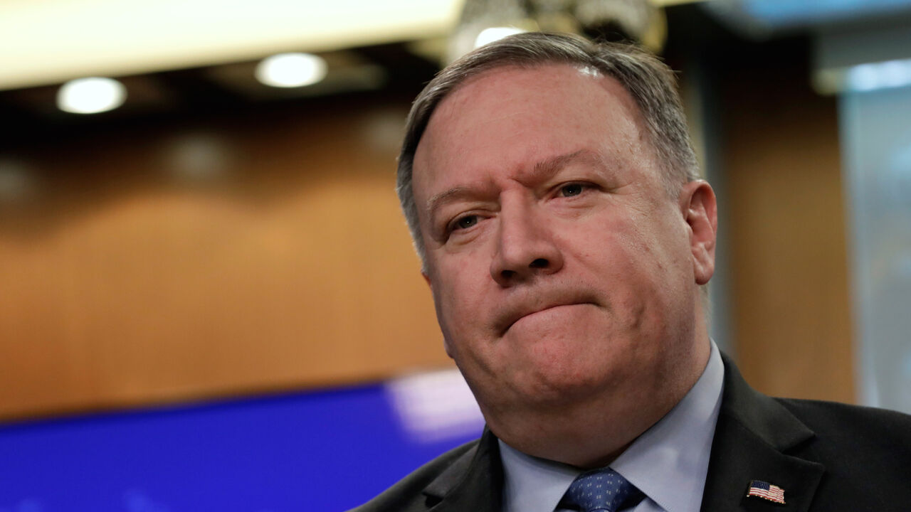 SAUDI-KHASHOGGI/UN U.S. Secretary of State Mike Pompeo pauses during a news conference at the State Department in Washington, U.S., November 20, 2018. REUTERS/Yuri Gripas - RC1247769330
