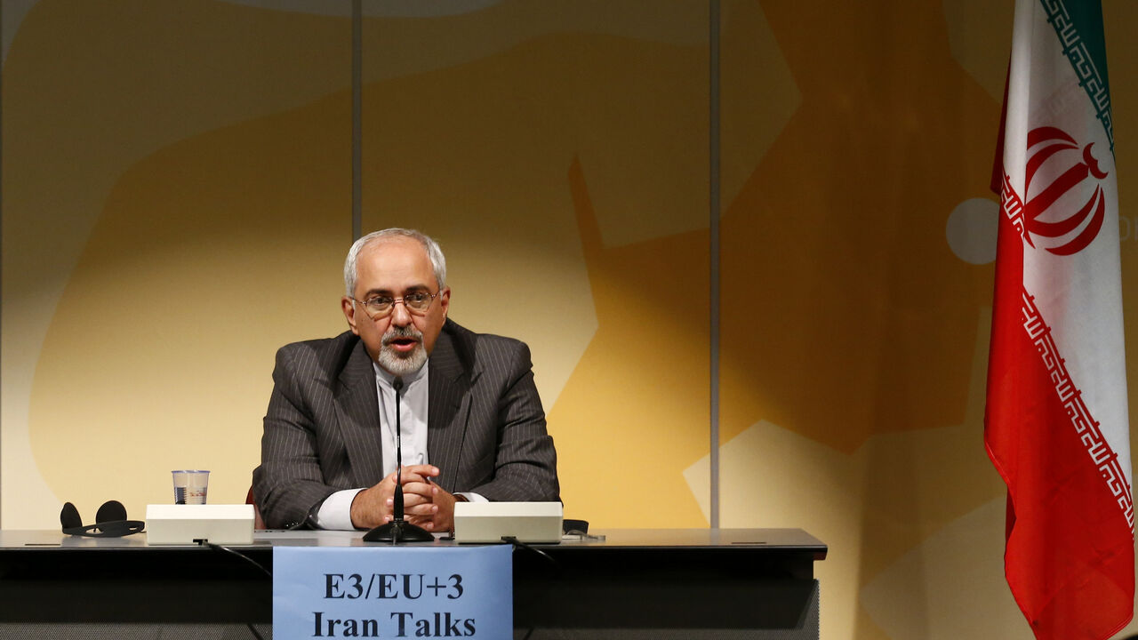 Iranian Foreign Minister Mohammad Zarif addresses news conference following nuclear negotiations at UN in Geneva Iranian Foreign Minister Mohammad Javad Zarif addresses a news conference following nuclear negotiations with European Union's foreign policy chief Catherine Ashton, who is leading talks with Iran on behalf of the six world powers, at the United Nations in Geneva October 16, 2013. Iran called two days of nuclear talks with six world powers, United States, Russia, France, Britain, Germany and China, that ended on Wednesday "fruitful" and said it hoped for a new phase in relations. He said two sides had for t