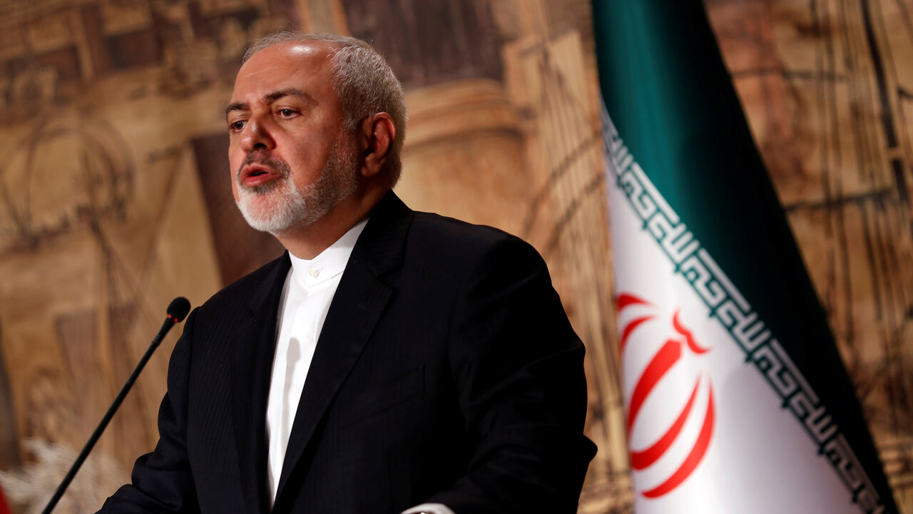 IRAN-SANCTIONS/USA Iran's Foreign Minister Javad Zarif speaks during a news conference in Istanbul, Turkey October 30, 2018. REUTERS/Murad Sezer - RC11D7974300